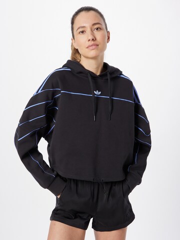 ADIDAS ORIGINALS Sweatshirt 'Archive Cut Line ' in Black: front