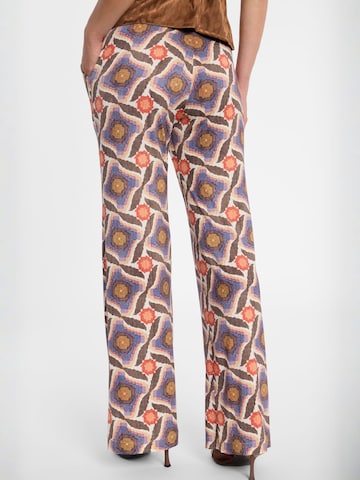 Ana Alcazar Wide Leg Hose 'Dolve' in Mischfarben