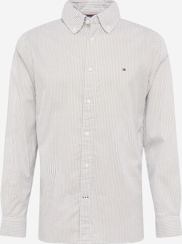 TOMMY HILFIGER Regular Fit Skjorte i hvid: forside