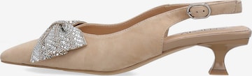 VENEZIA Slingback Pumps 'Venezia' in Beige: front