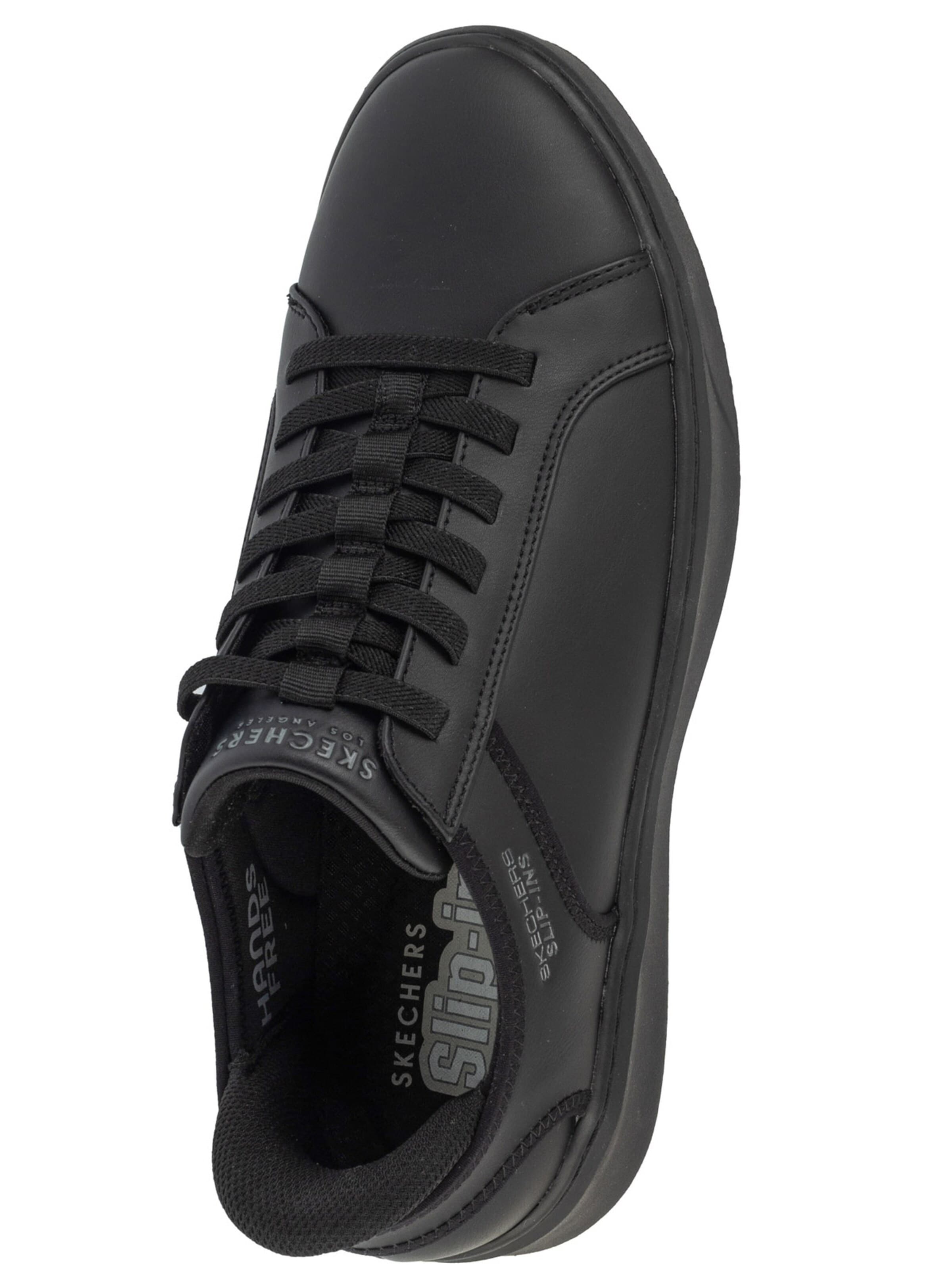 SKECHERS Platform trainers 'Court Break - Suit' in Grey