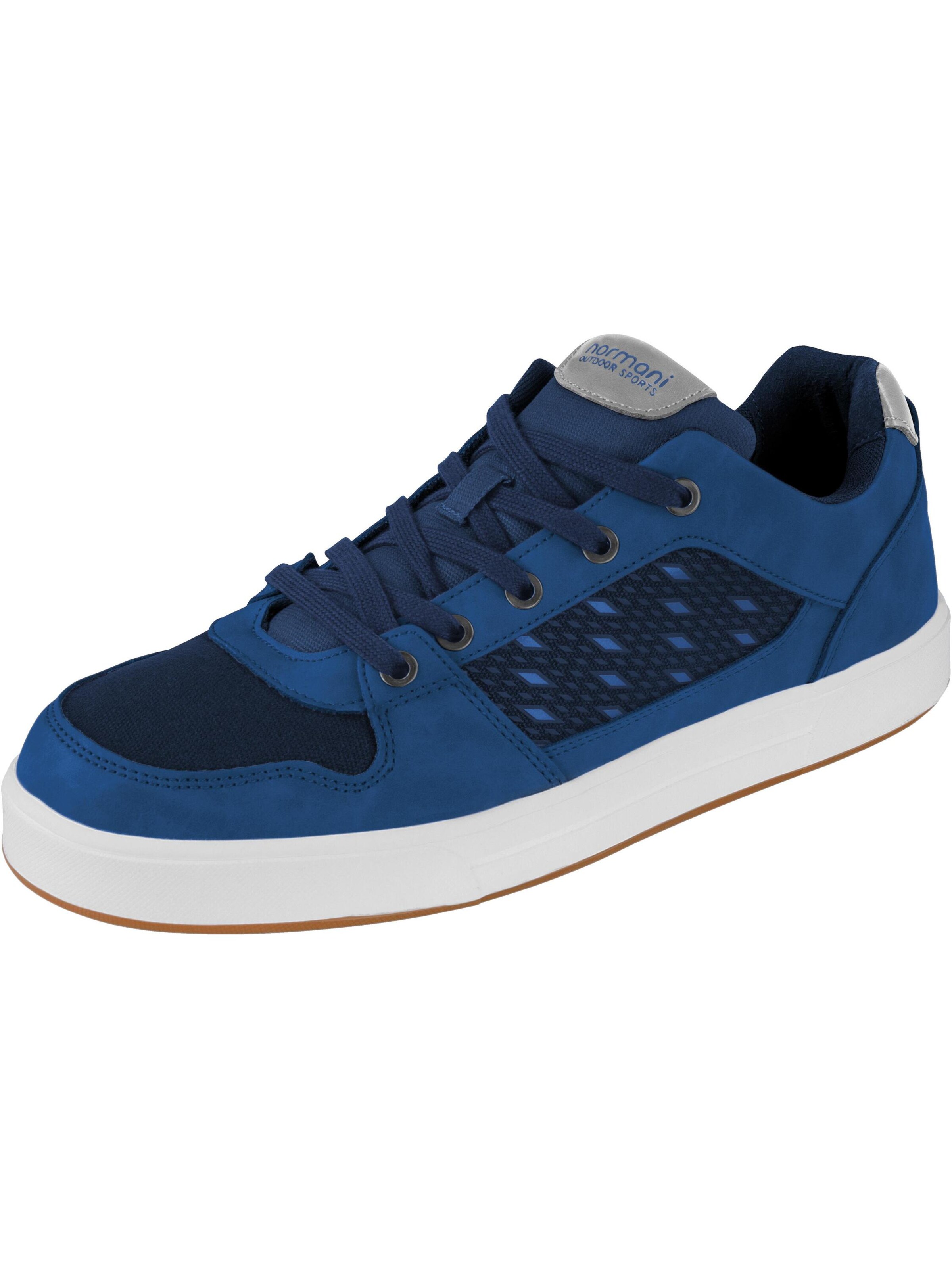 Baskets basses 'Milwaukee' normani en bleu : devant