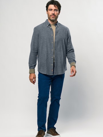 MCS Comfort Fit Skjorte 'Adam' i blå