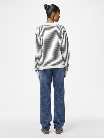 Pull-over 'Philippa' PIECES en blanc