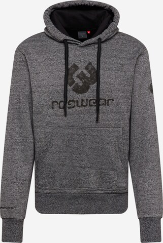Ragwear Sweatshirt 'KRESY' in Schwarz: front