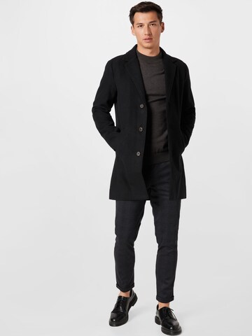 Regular Pantaloni eleganți de la Lindbergh pe negru