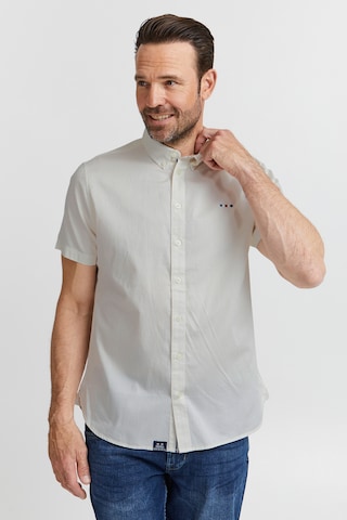 FQ1924 Regular fit Button Up Shirt 'Ronas' in White: front