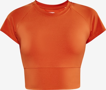 myMo ATHLSR Performance Shirt in Orange: front