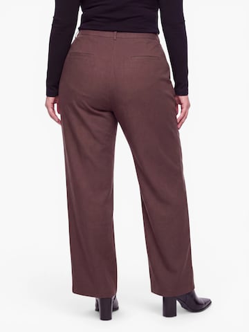 CITA MAASS Wide Leg Bukser i brun
