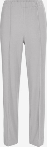 Regular Pantalon à plis Goldner en gris : devant