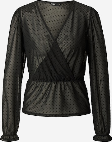 ONLY - Blusa 'Cammi' em preto: frente