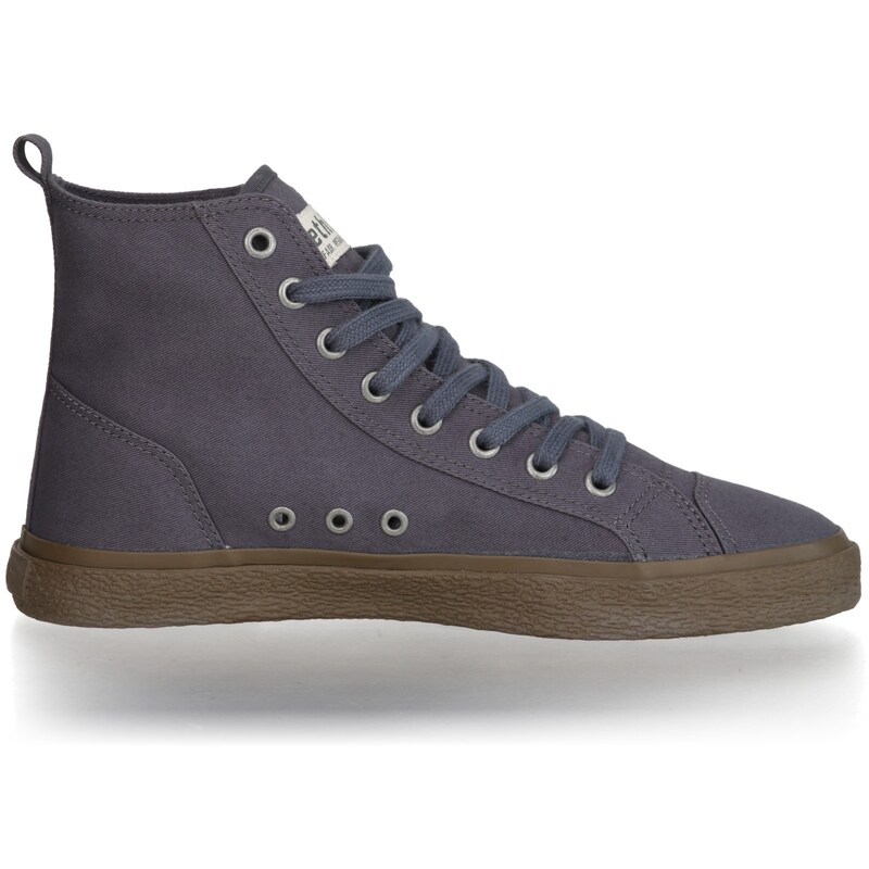 Women Shoes Ethletic High-top sneakers Anthracite