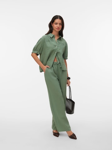 Chemisier 'VMMariah' VERO MODA en vert : devant