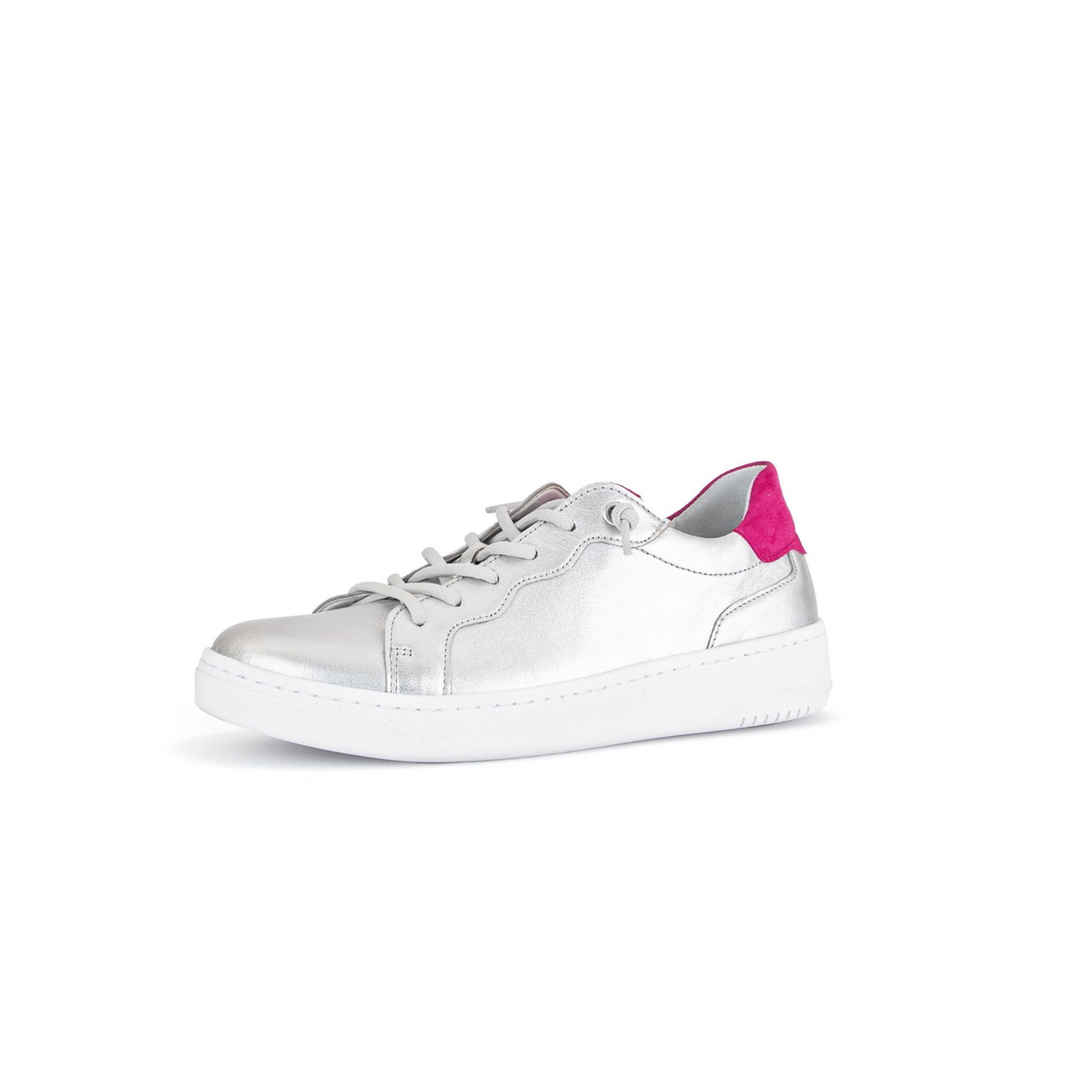 GABOR Sneakers laag in de kleur Magenta / Zilver, Productweergave