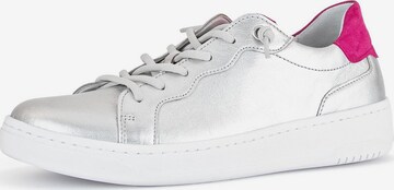 GABOR Sneakers laag in Zilver: voorkant