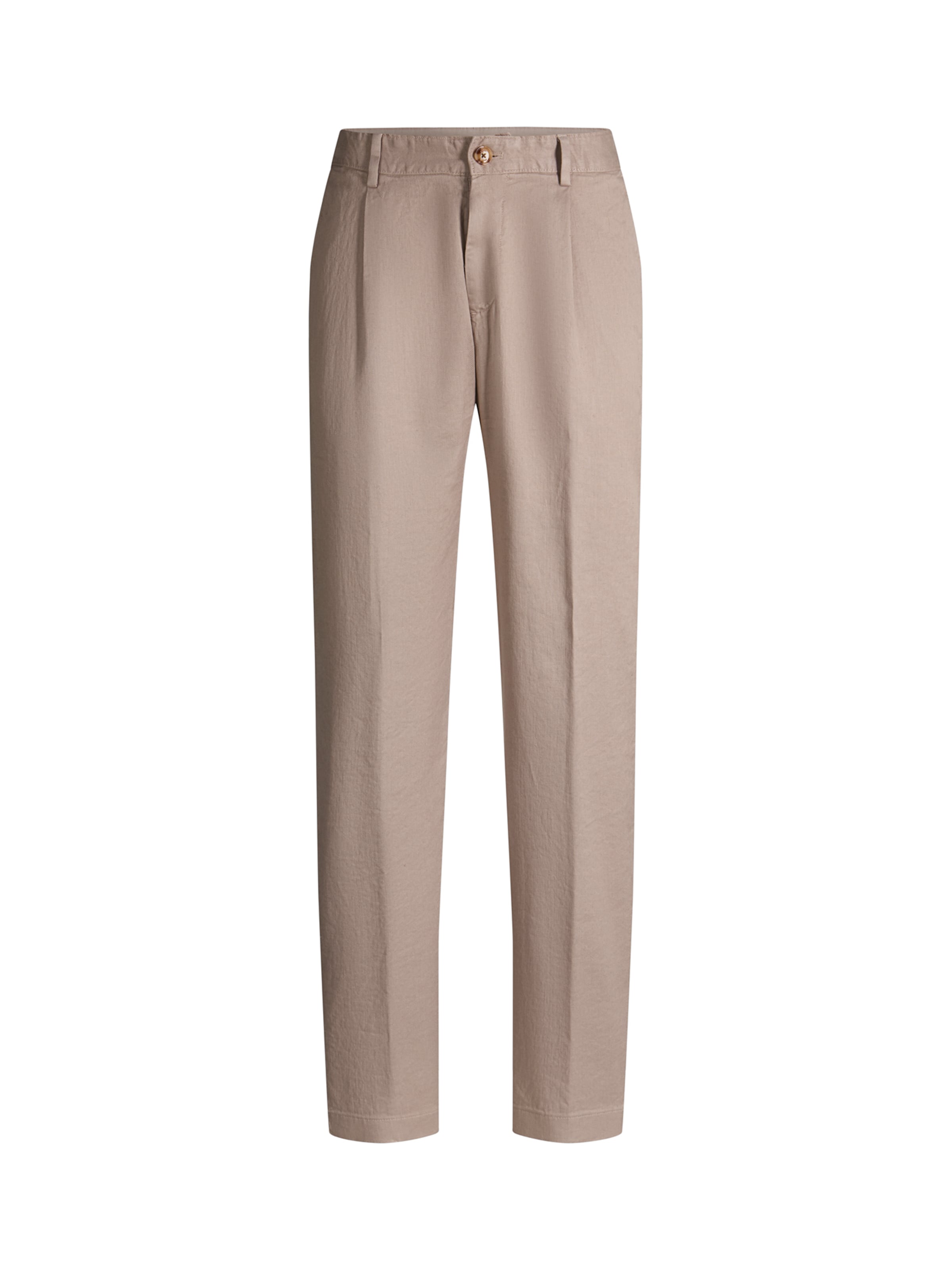 JOOP! Loose fit Pleat-front trousers ' Lexter ' in Beige: front