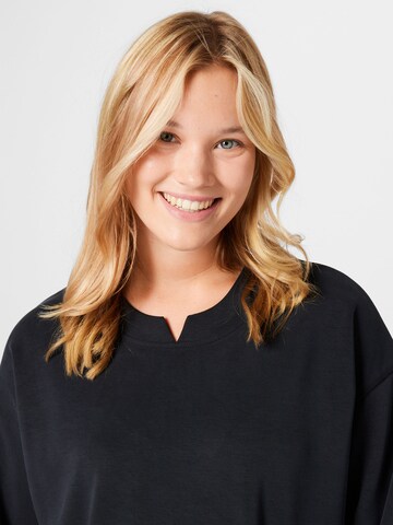 SAMOON Sweatshirt in Black