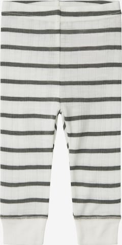 NAME IT Leggings 'NBMWang' in Wit: voorkant