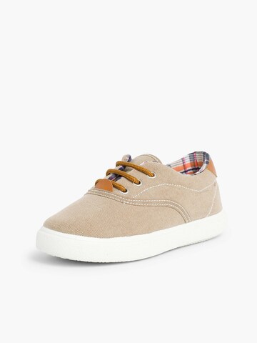 Pisamonas - Zapatillas deportivas en beige: frente