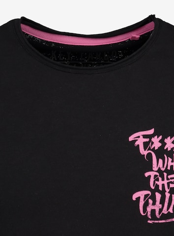 Key Largo T-shirt 'MT WHAT' i svart