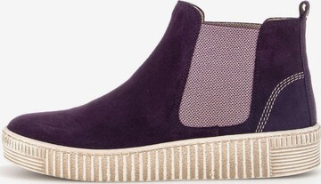 GABOR Chelsea Boots in Purple