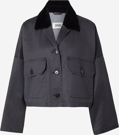 Demisezoninė striukė 'MARSTOW' iš DRYKORN, spalva – mėlyna dūmų spalva / juoda, Prekių apžvalga