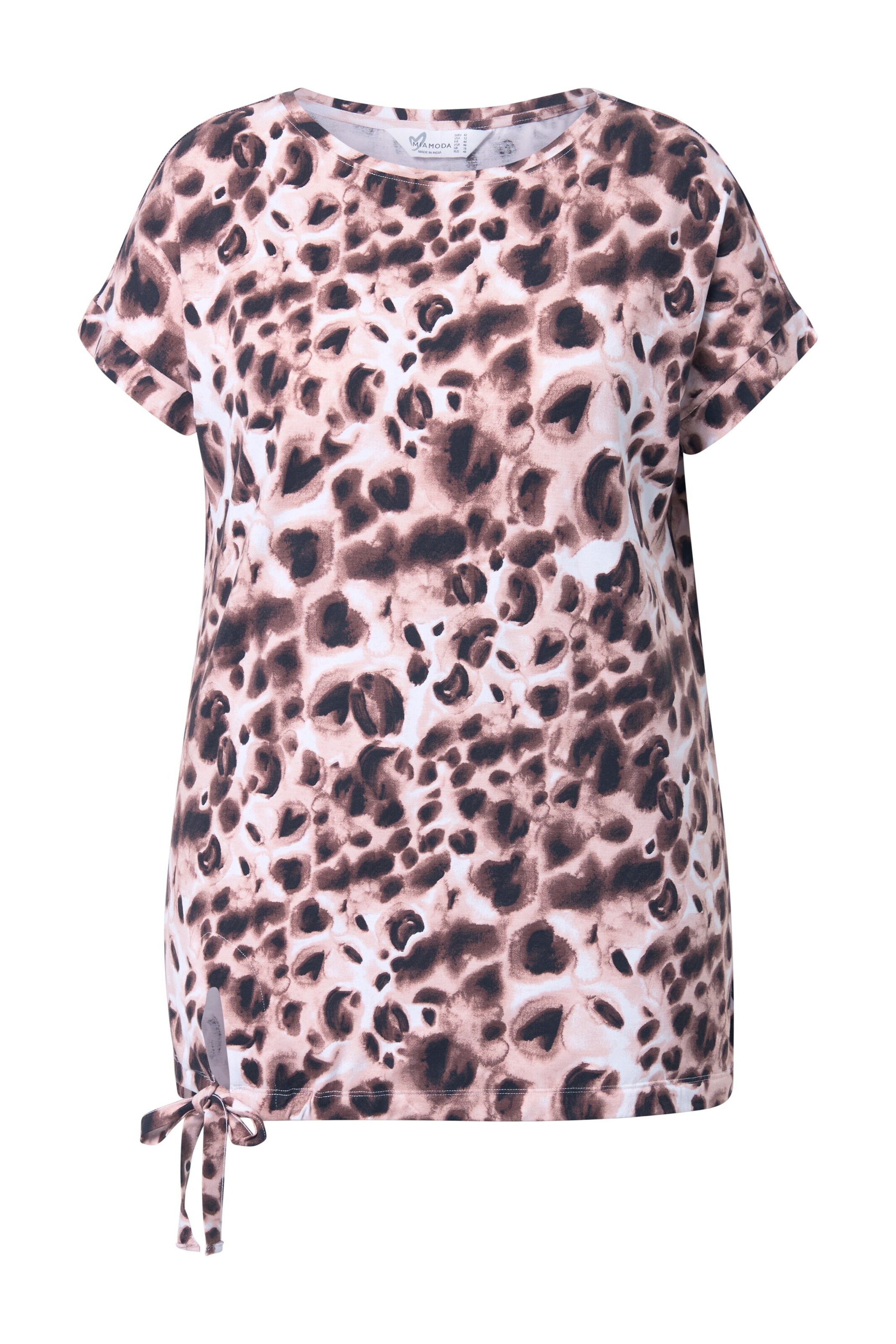 MIAMODA Shirt in Brown: front