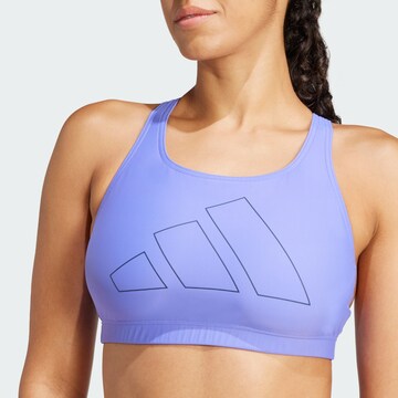 Bustier Hauts de bikini sport 'Big Bars' ADIDAS PERFORMANCE en bleu