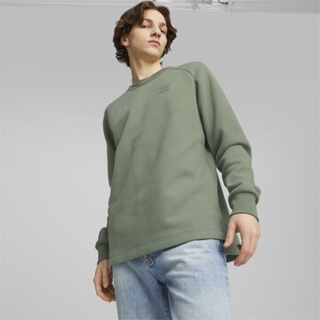 PUMA Sweatshirt 'CLASSICS' in Groen: voorkant