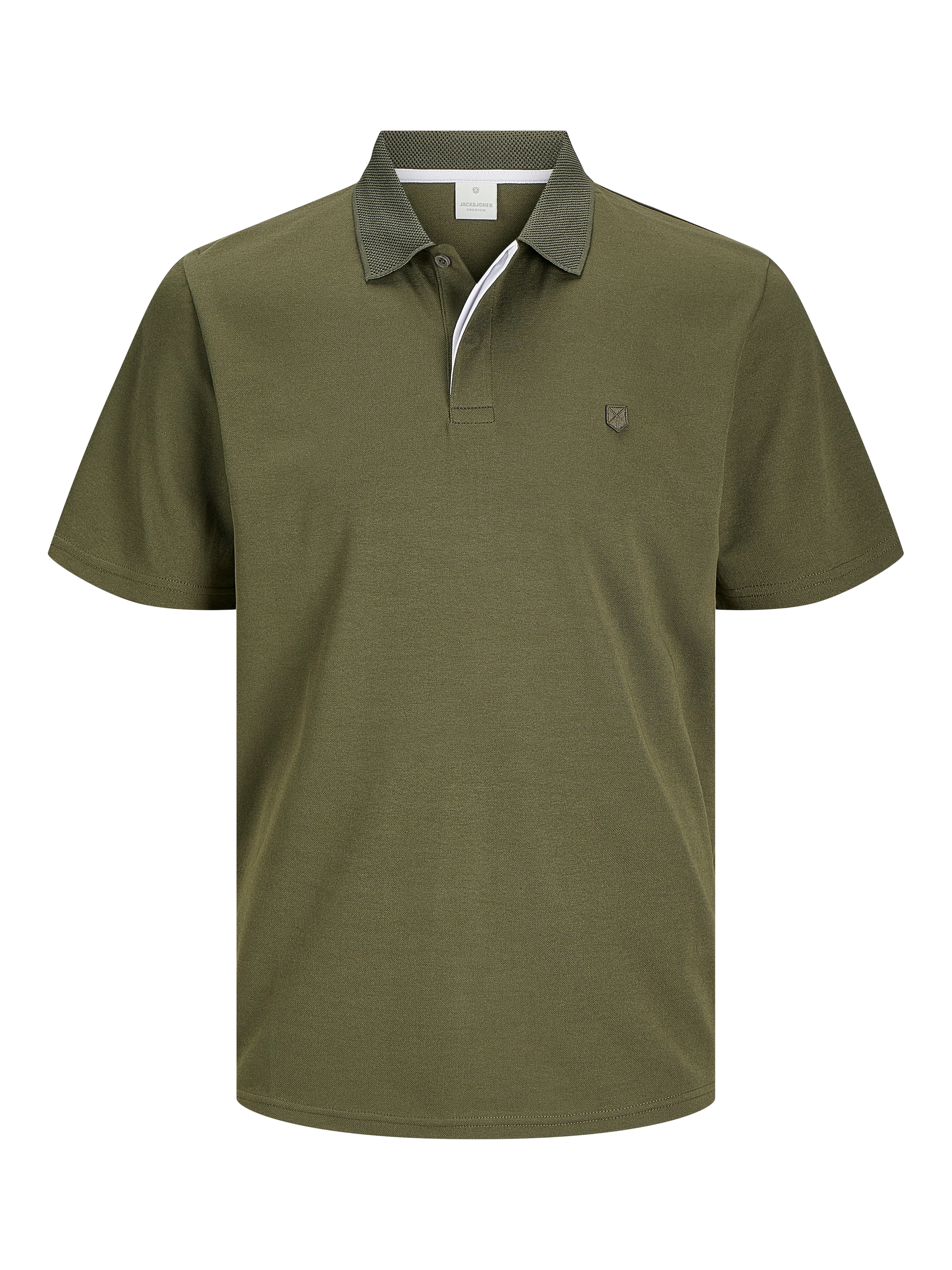 Jack & Jones Premium Shirt 'JJRODNEY' in Green: front