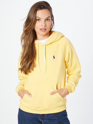 Polo Ralph Lauren Μπλούζα φούτερ σε κίτρινο: μπροστά