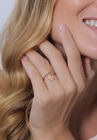 ELLI Ring in Gold: front