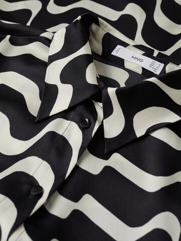 MANGO Bluse 'IVANKA' in Schwarz