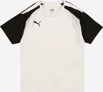 PUMA Functioneel shirt 'TEAMPACER' in Wit: voorkant