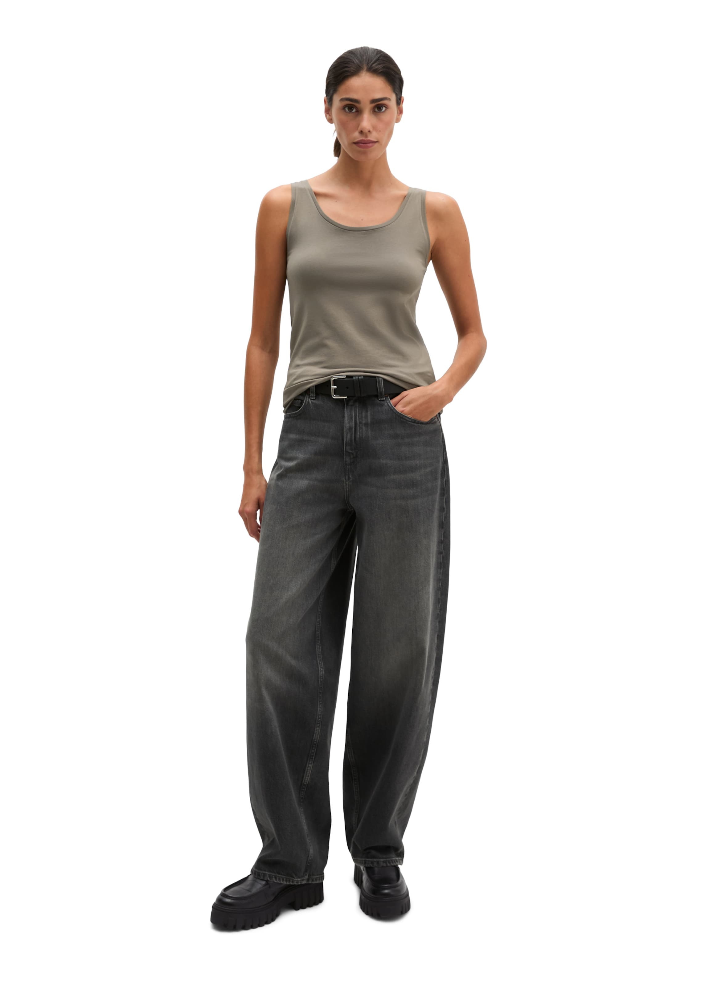Marc O'Polo Top in Braun