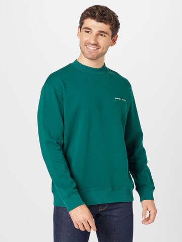 Samsøe Samsøe - Sudadera 'Norsbro' en verde: frente