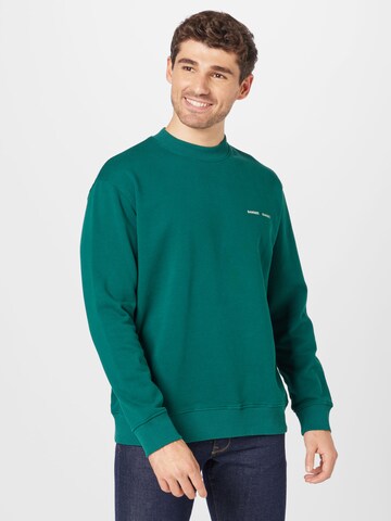 Samsøe Samsøe Sweatshirt 'Norsbro' in Green: front