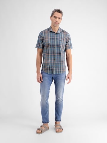 LERROS Regular fit Button Up Shirt in Blue
