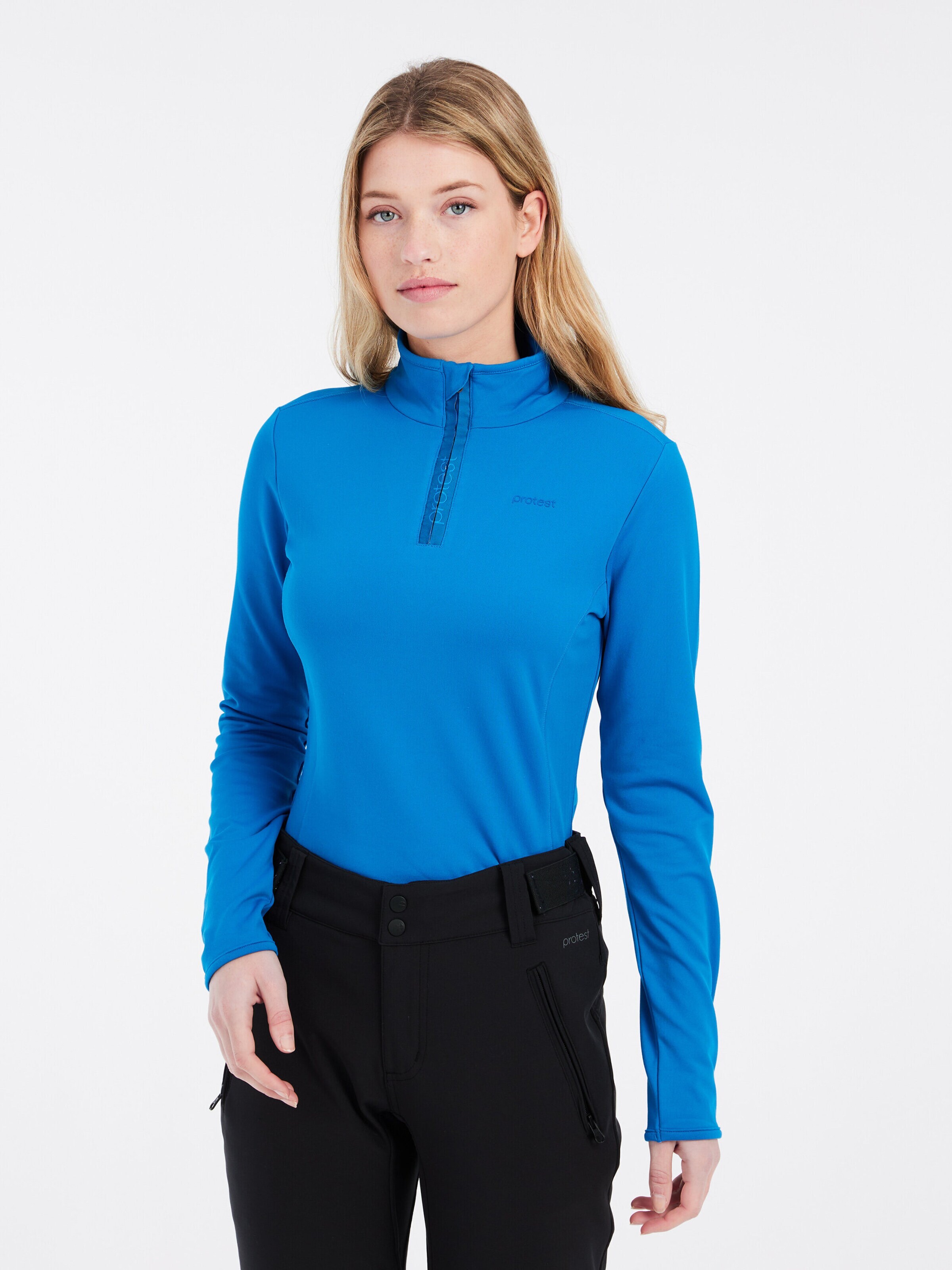 PROTEST Sportsweatshirt 'REFABRIZ'‌‌‌‌ in Blau: Vorderseite