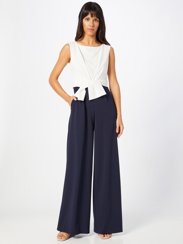 Vera Mont Jumpsuit in Blauw: voorkant