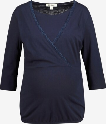 Ulla Popken Shirt (GOTS) in Blau: predná strana