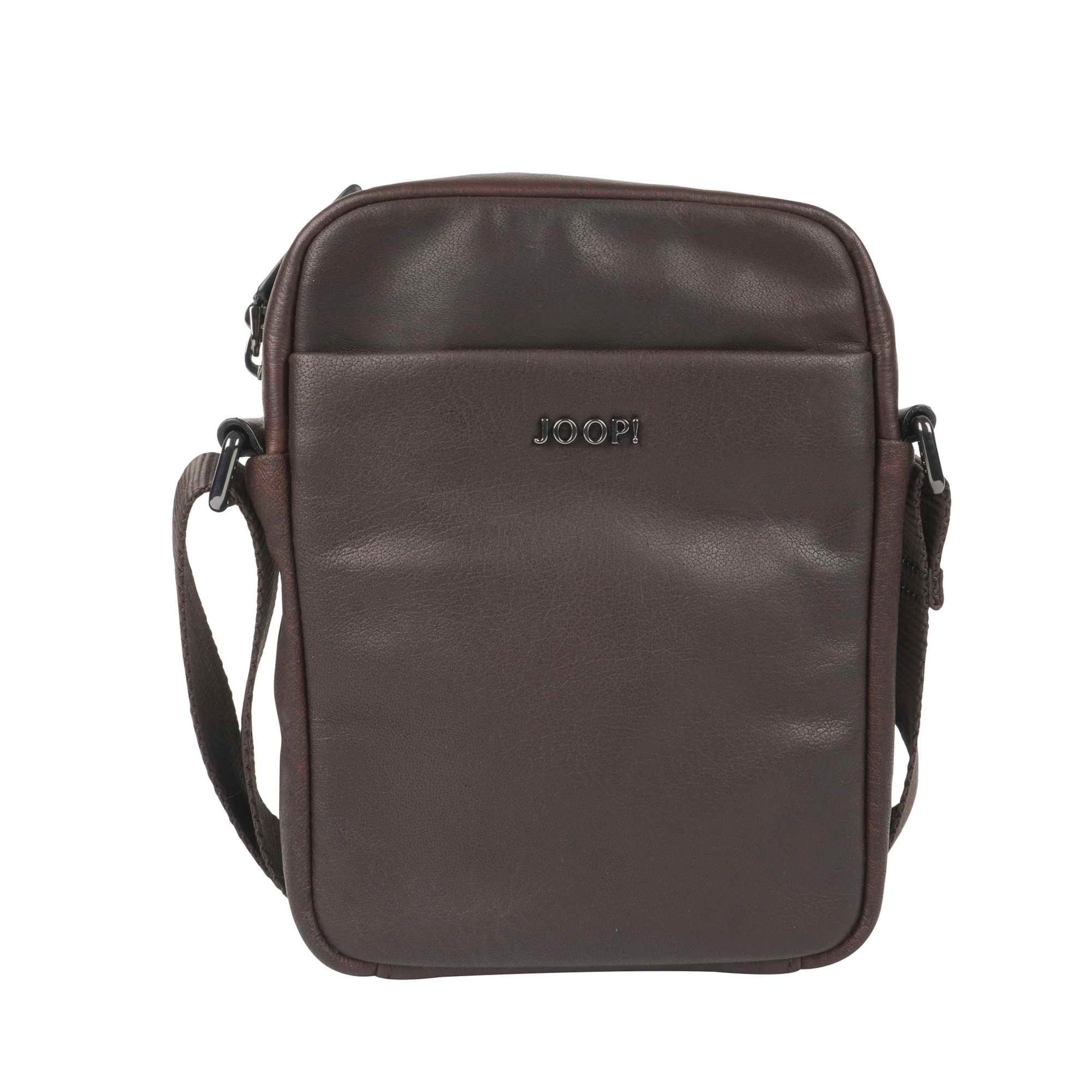 JOOP! - Mala de ombro 'Teramo Rafael' em preto: frente
