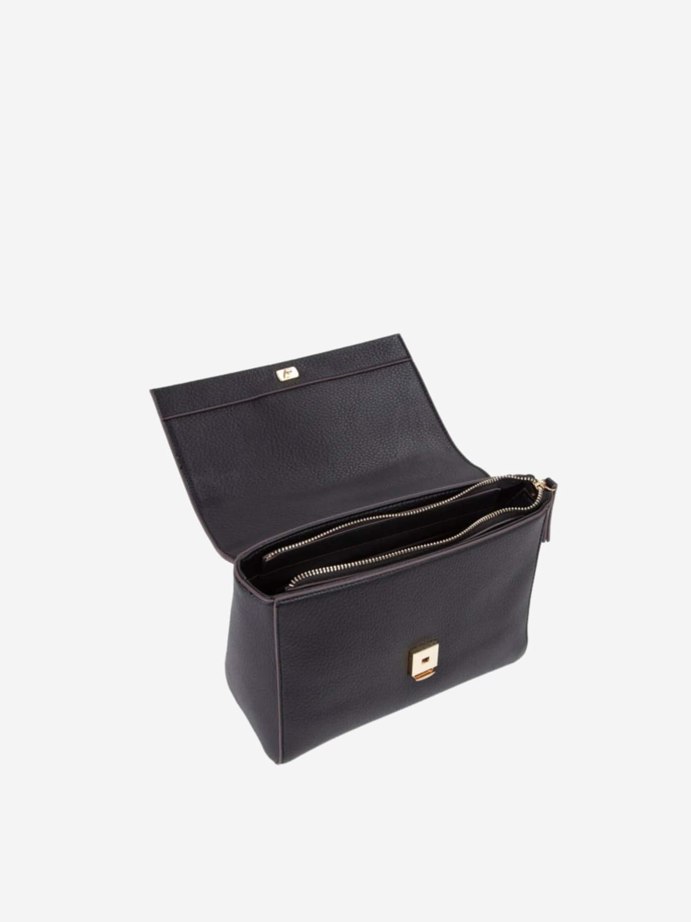 VALENTINO - Bolso de hombro en negro