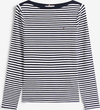 Marškinėliai iš TOMMY HILFIGER, spalva – tamsiai mėlyna / balta, Prekių apžvalga