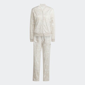 ADIDAS SPORTSWEAR Tracksuit 'Essentials' in White: front