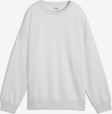 Sweat de sport 'Essentials' PUMA en blanc : devant