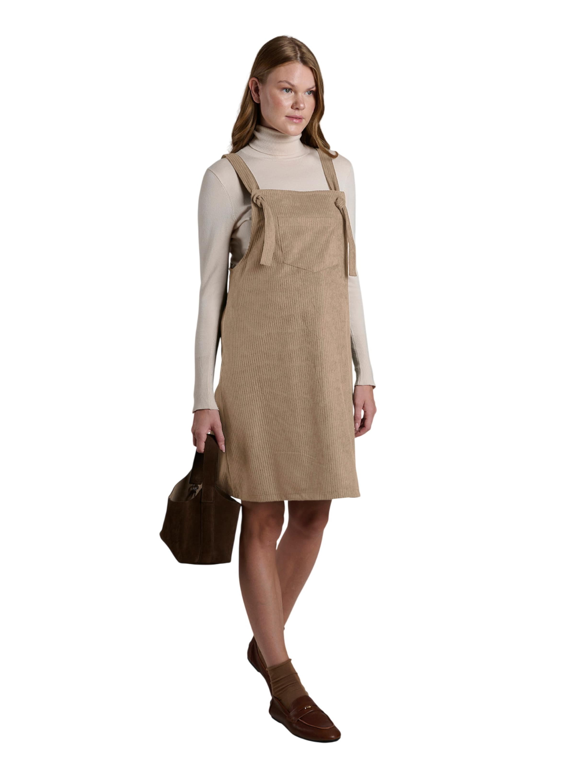 LYN MAMA Kleid in Beige