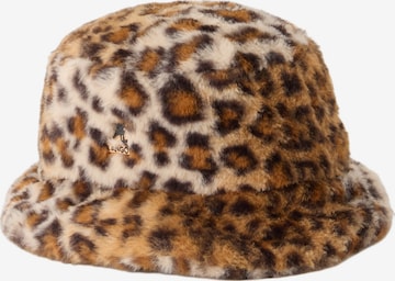 Chapeaux KANGOL en marron : devant