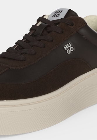 Baskets basses 'Lyzz' HUGO en marron