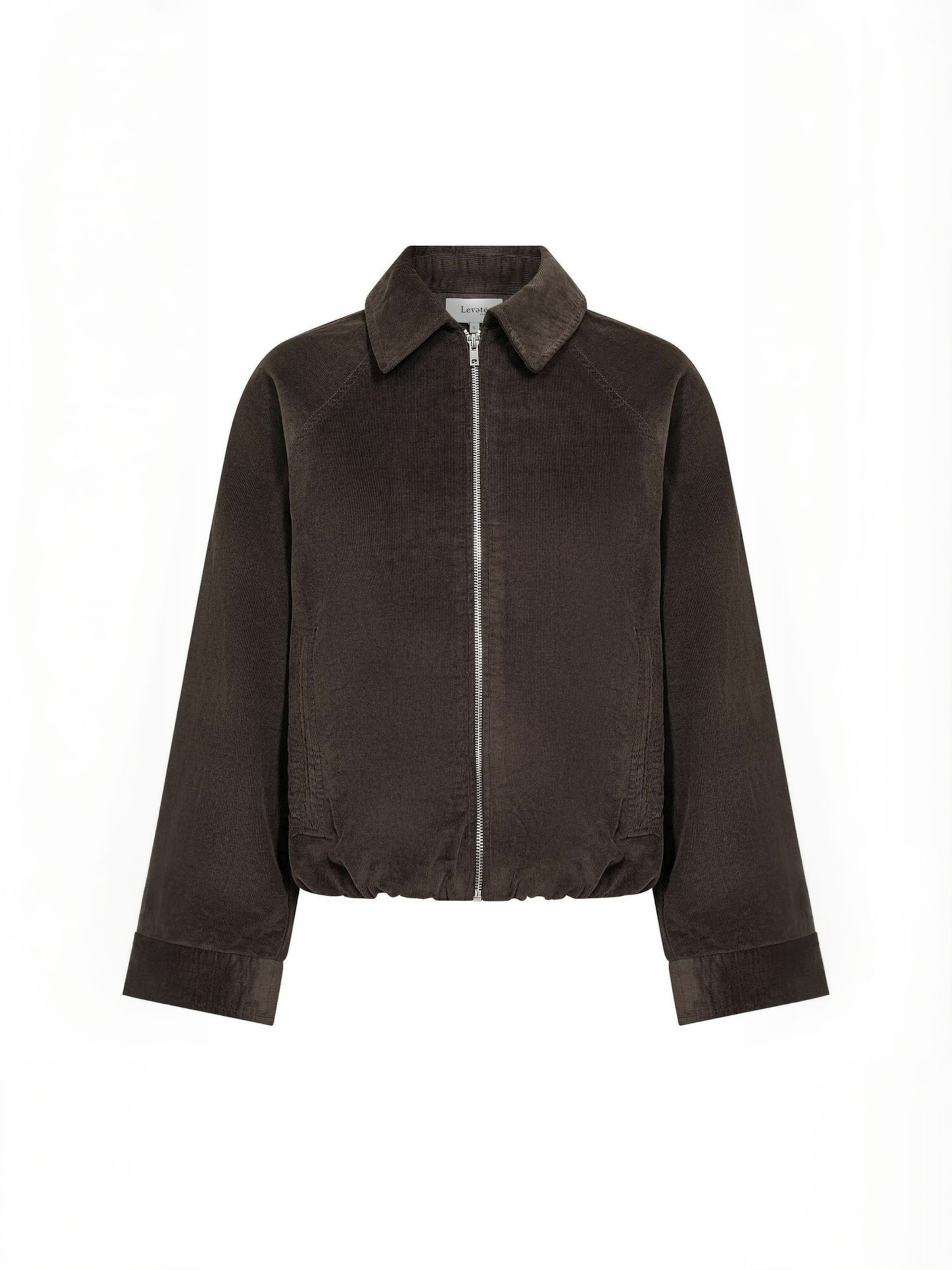 Levete Room Between-season jacket ' LR-TORI ' in Black: front